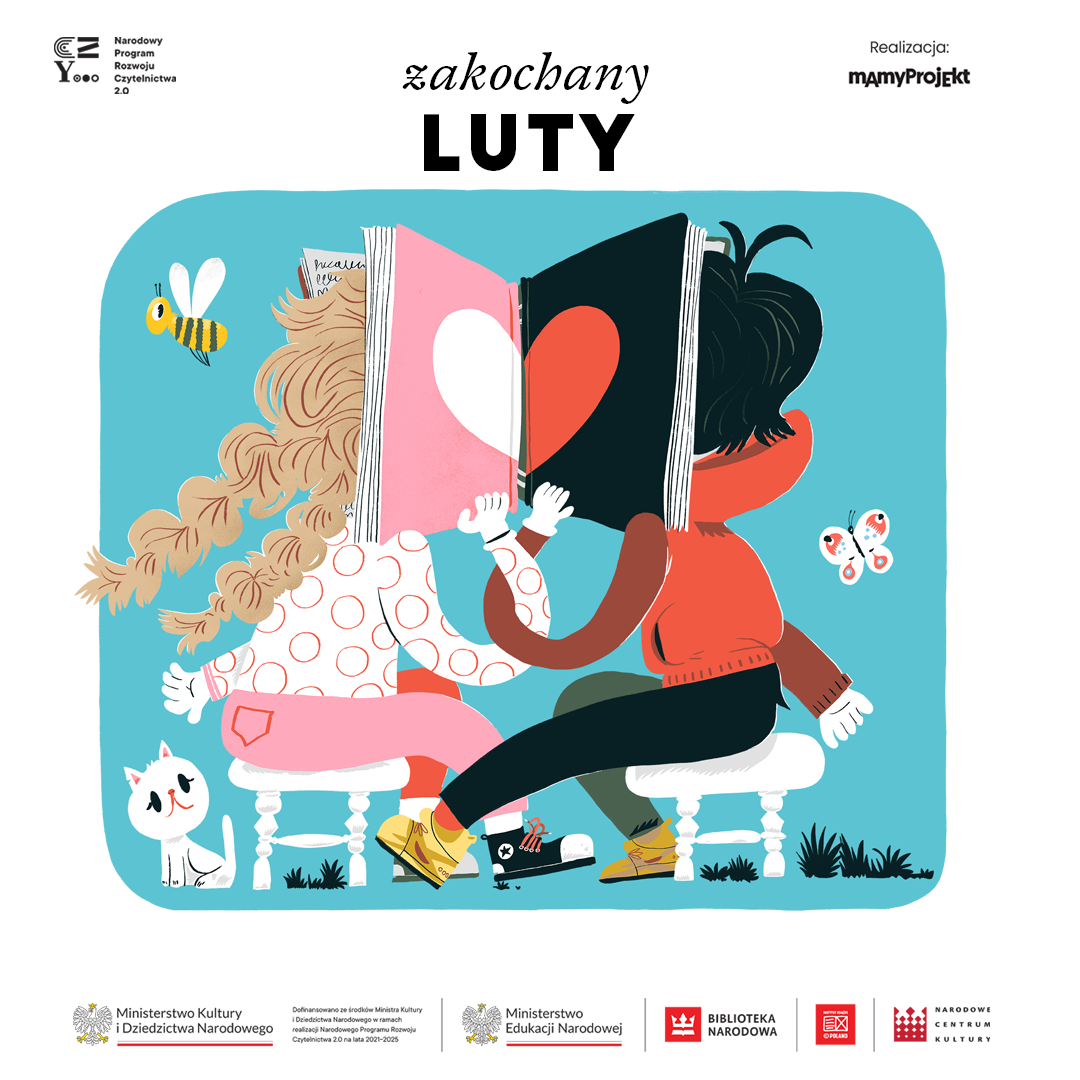 Książkowy Niekalendarz w bibliotece w Błoniu - luty