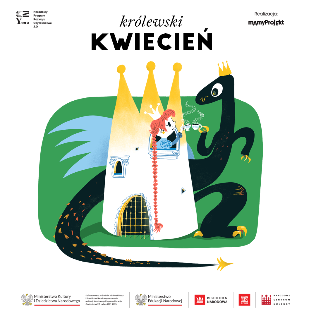 Książkowy Niekalendarz w bibliotece w Błoniu - kwiecień 