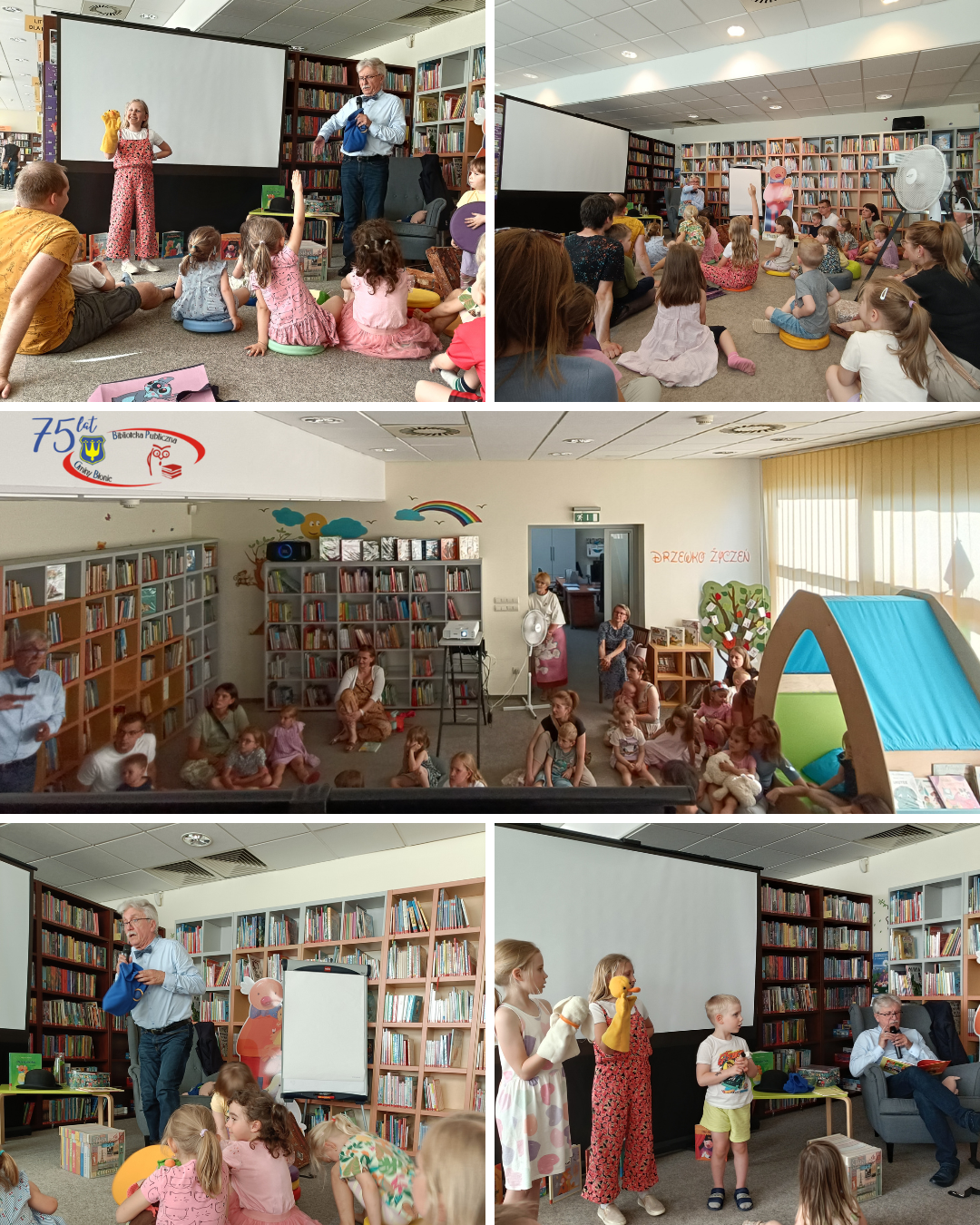 Spotkanie z&nbsp;Wojciechem Widłakiem - CAŁA POLSKA CZYTA DZIECIOM 2025: II edycja Czytania na&nbsp;trawie 