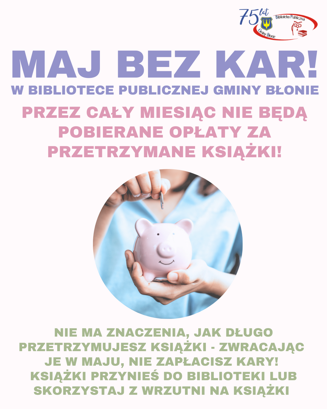 maj bez kar w bibliotece