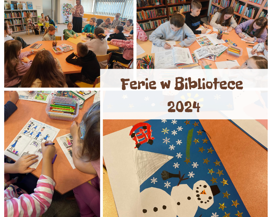 Zdjęcie do Ferie w Bibliotece 2024
