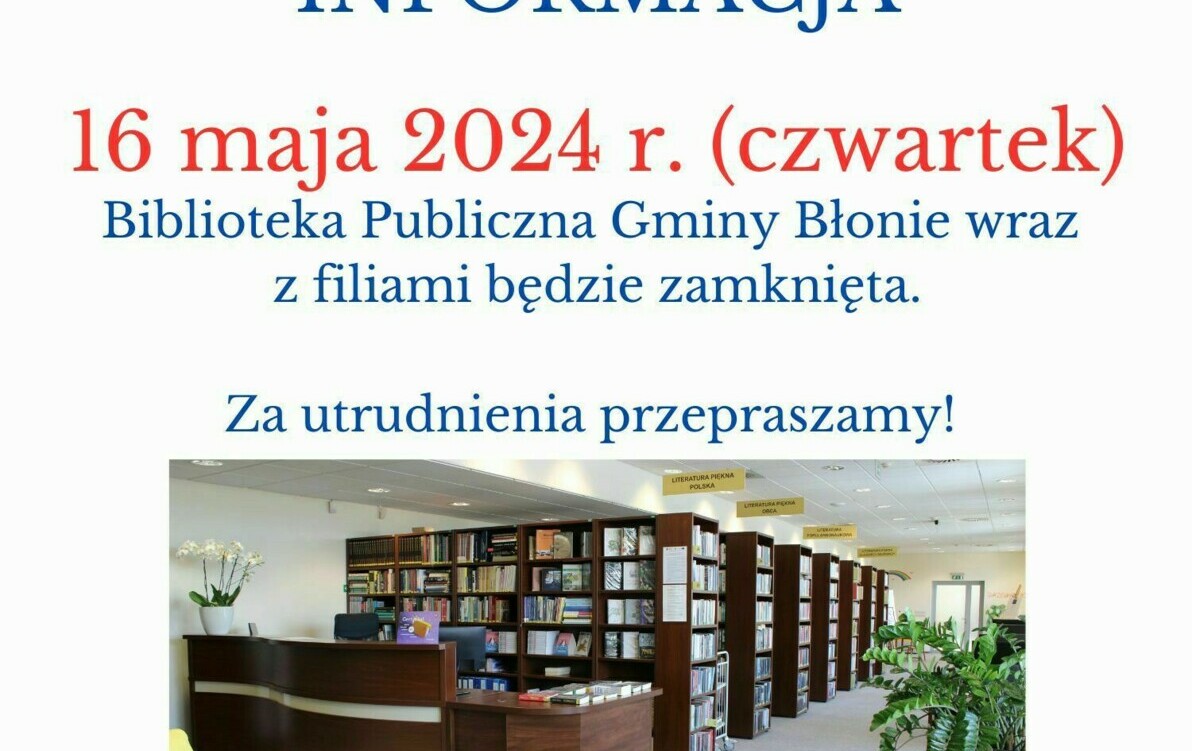 Zdjęcie do Ogłoszenie