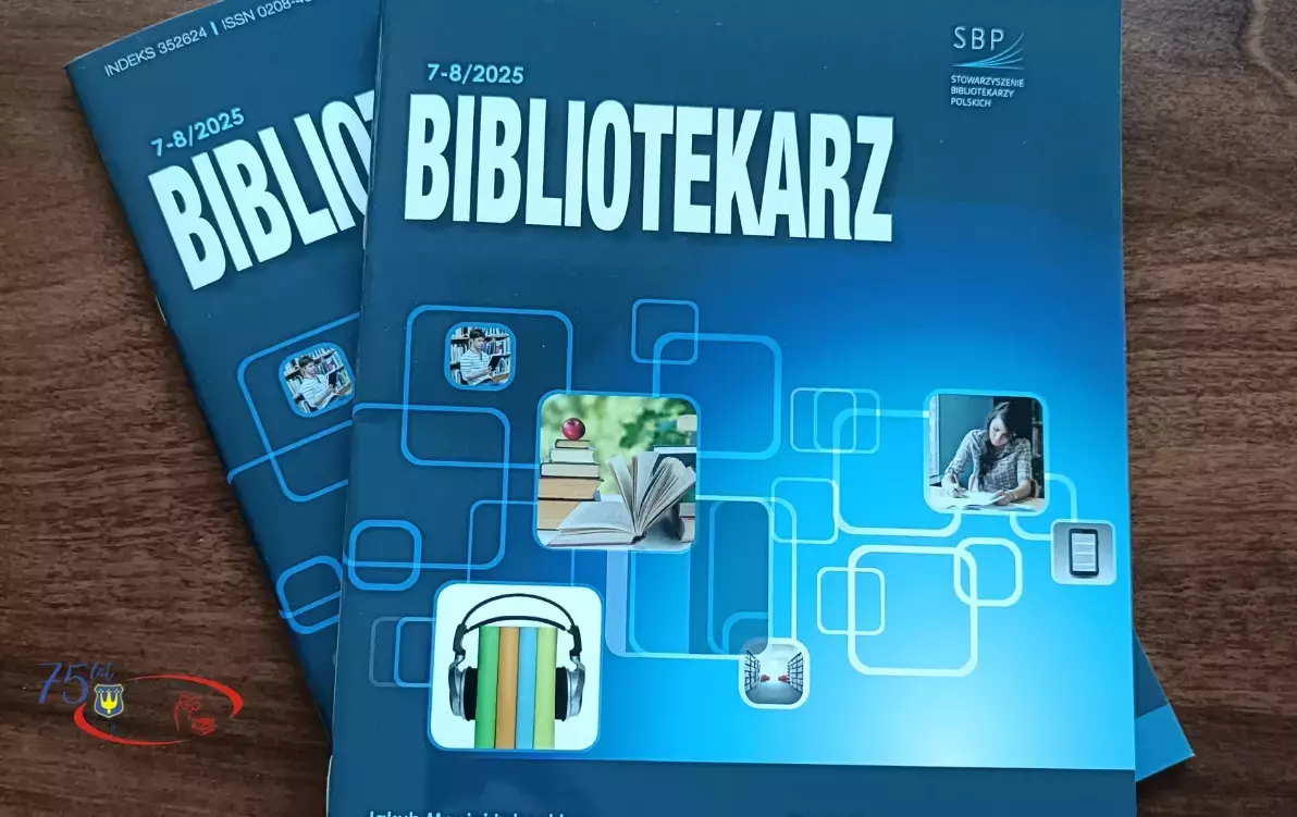 Zdjęcie do MEDIA O NAS: "Bibliotekarz" 7-8/2025