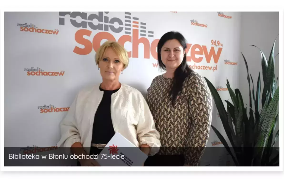 Zdjęcie do Biblioteka w Radiu Sochaczew