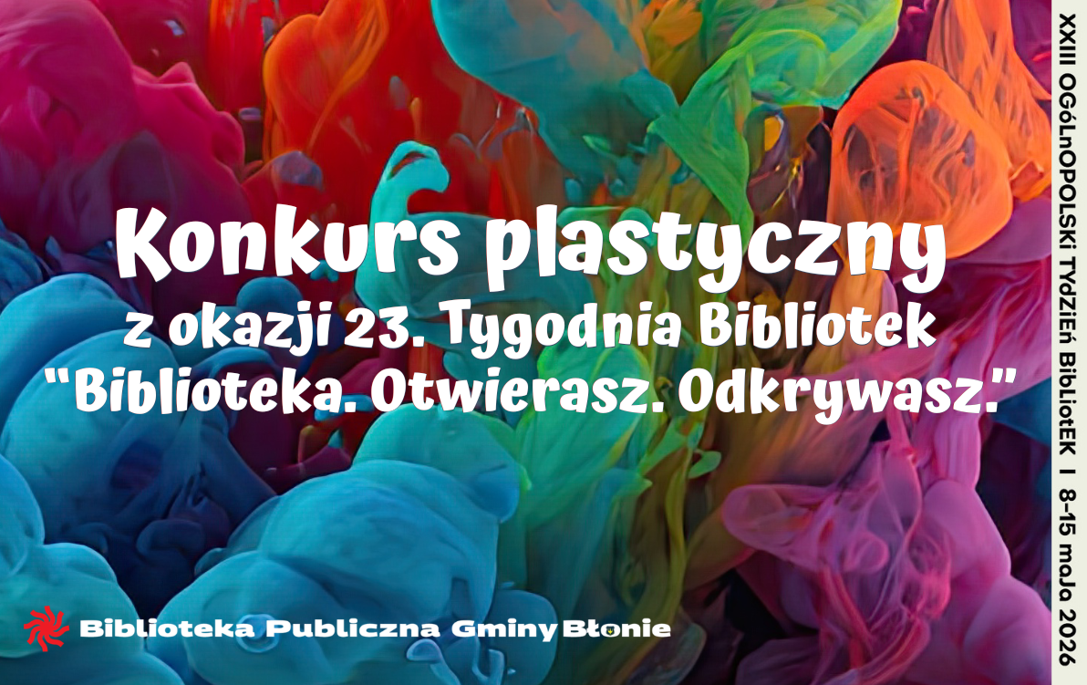 Zdjęcie do Konkurs plastyczny "Biblioteka. Otwierasz. Odkrywasz."