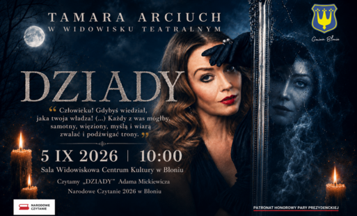 Narodowe Czytanie 2026 Błonie biblioteka
