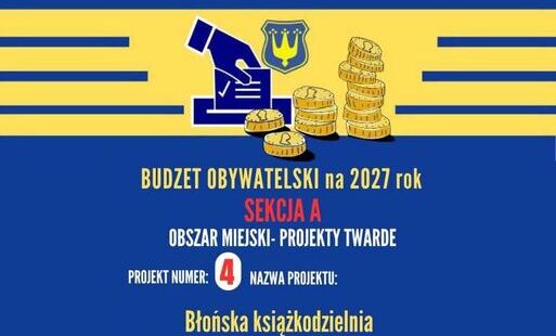 błonie budżet obywatelski 2027 biblioteka