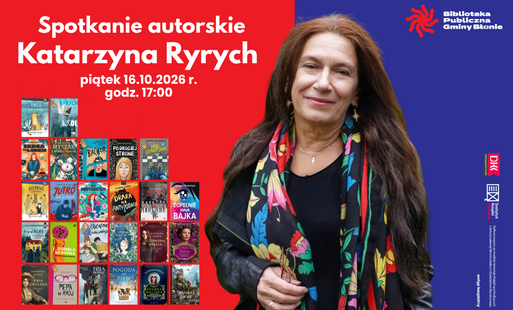 Zdjęcie do Katarzyna Ryrych: spotkanie autorskie