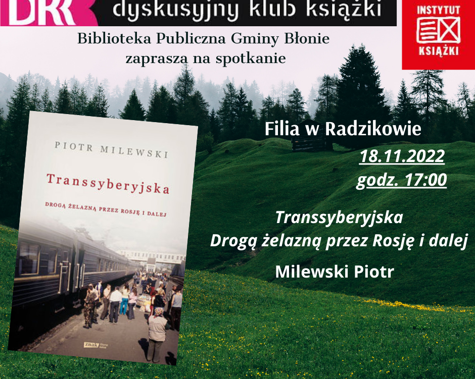 Zdjęcie do Dyskusyjny Klub Książki- Listopad 