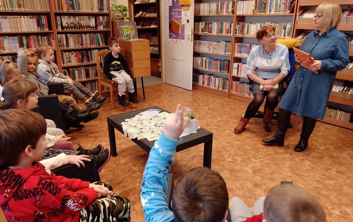 Zdjęcie do Lekcja Biblioteczna w Filii w Radzikowie