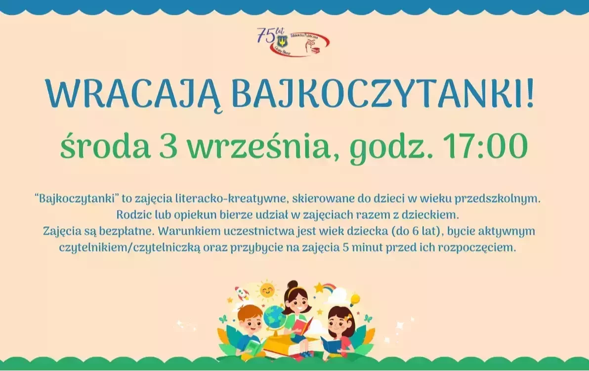 Zdjęcie do Bajkoczytanki - jesień 2025